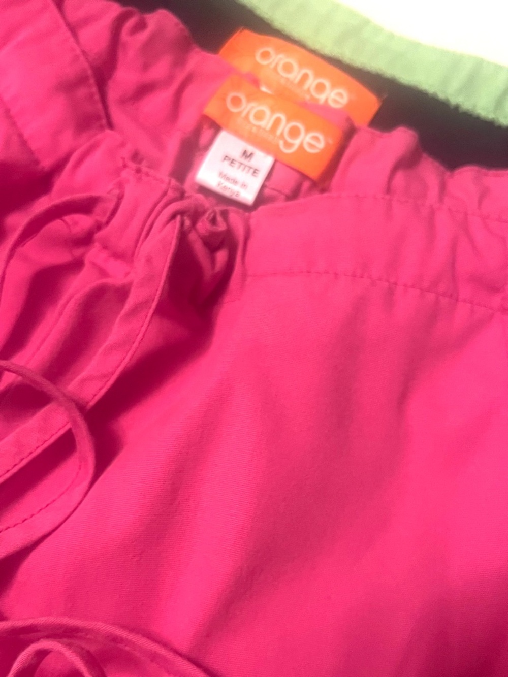 ORANGE Brand PETITE Medium Scrub Pants + ORANGE Top